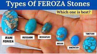 Types Of Feroza Stones ? फिरोजा पत्थर के प्रकार 