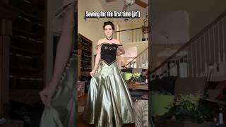 Part 1 of sewing Anna Coronation Dress!
