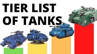 Best Space Marine Tanks? Ranking the Armoured Might of the Adeptus Astartes!