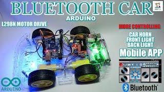 How To Make Bluetooth RC Car with L298N H-Bridge Motor Driver  - Smartphone Control Car(Sinhala)