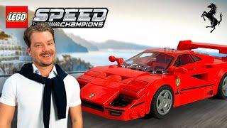 Is the LEGO Speed Champions Ferrari F40 the Greatest Supercar of All Time?