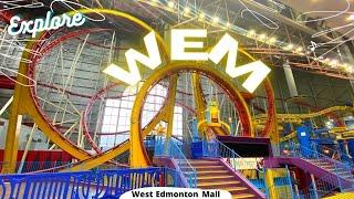 One of North Americas Largest Indoor Theme Park | West Edmonton Mall