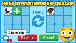 OMG  STILL UNDER FOR BAT DRAGON OR GAINING NOW?! LATEST OFFERS FOR SHADOW DRAGON! Adopt me Trading