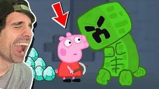 Peppa Pig vs Minecraft ...