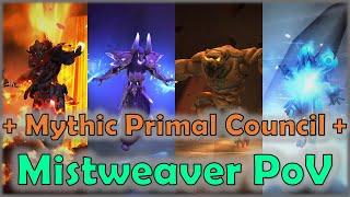 Mythic The Primal Council | Vault of Incarnates | The Ministry - Ragnaros | Mistweaver Monk PoV