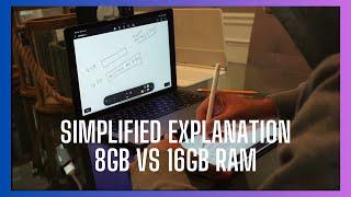 Macbook - 8GB vs 16GB RAM - Simplified Explanation