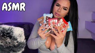 British Girl Tries American Candy ASMR