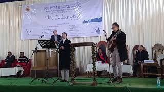 Special Number of Horchuila Langyza and Songayam Zimik at the Nambashi Khullen winter crusade 2021.