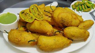 चटपटे आलू भरे मिर्ची पकोड़े | Mirchi Vada Recipe | Rajasthani Mirchi Vada |Pakoda Recipe |Chef Ashok