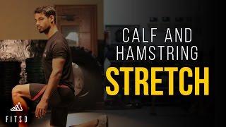 Running Exercise - Calf and Hamstring Stretch for Cool Down Post Run (Official)