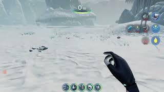 Thumper Attracts Ice Worm, Ice Worm Eats Snow Stalker- Subnautica Below Zero