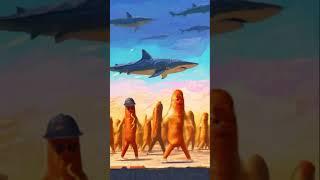 Look what the world has come too | AI #DreamScreenAI #hotdogs #dancing