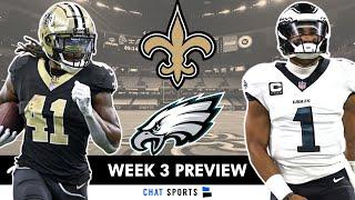 How The Saints Can DOMINATE The Philadelphia Eagles: New Orleans Saints Week 3 Preview