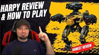 War Robots Harpy Honest Review, Build, & How To Play, WR game tips,