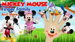 MICKEY MOUSE FINGER FAMILY  and more Nursery Rhymes & Kids Songs