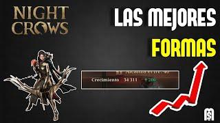 COMO SUBIR PODER RAPIDO + TIPS F2P EN NIGHT CROWS