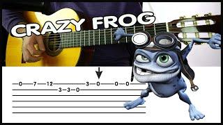 Тема CRAZY FROG на гитаре.