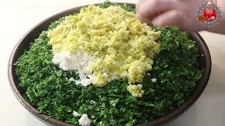 ЧУДУ С ЗЕЛЕНЬЮ И ТВОРОГОМ️НЕЖНЫЕ  СОЧНЫЕ И ОЧЕНЬ ВКУСНЫЕ
