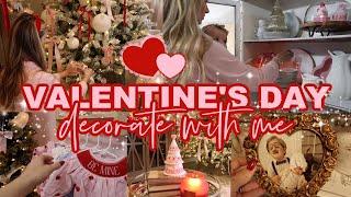 2025 VALENTINE'S DAY DECORATE WITH ME! | FROM CHRISTMAS TO VALENTINE'S DAY! | Lauren Yarbrough