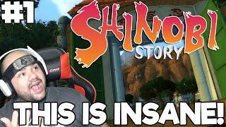 This is INSANE!! Shinobi Story Naruto MMORPG #1