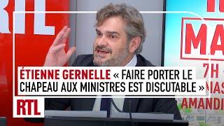 "Faire porter le chapeau aux ministres est discutable,  le vrai responsable, c'est Emmanuel Macron"