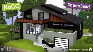 Casa Familiar Grande Mid Century no The Sims 3 NoCC