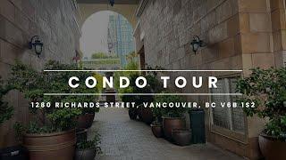 Condo Tour | 1280 Richards Street, Vancouver, BC | First Stay Realty Inc.