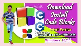 install Code Blocks IDE  for MinGW GCC Compiler C  C++ Program On  Windows 10 ll 11