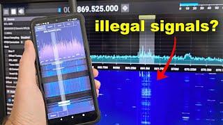 Illegal signals affecting Meshtastic?