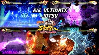 All Susanoo Ultimate Jutsus | Team Ultimate Jutsus - Naruto Shippuden: Ultimate Ninja Storm 4