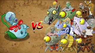 Plants vs Zombies 2  - Super Plant Convallaria Chemist Max Level Power Up  vs Zomboss