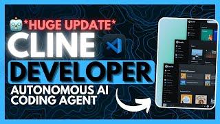 Cline UPDATE + 3.5 Sonnet (Upgrade): BEST AI Coding Agent! (Develop Quality Full-stack Apps!)