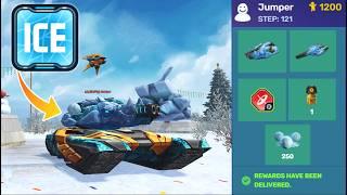 Tanki Online - NEW Hammer ICE Skin | Snow Trap Mini-game COMPLETED!