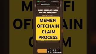 Memefi claim process | memefi claim offchain | memefi withdrawal kaise kare | memefi coin withdrawal