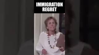 Watch Rich Liberal’s Face as Illegals Are Dropped Off at Her House