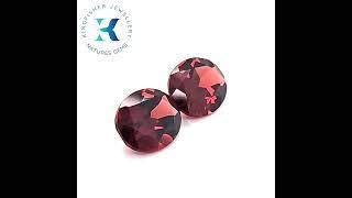 4.47 Cts Natural Almandine Garnet Pair - VVS – 9.00 x 7.00mm - AUD $199.00