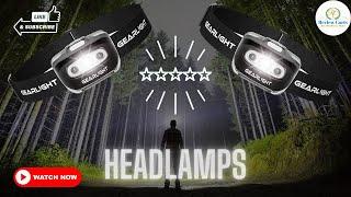 Best LED Headlamp Rechargeable | Top 5 Headlamp Review on Amazon | Explore With Jennifer |