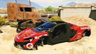 Реальная Жизнь в GTA 5 - НАШЕЛ McLaren P1 БЕЗ КОЛЕС НА СВАЛКЕ!!!!