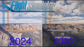 Microsoft Flight Simulator  2024 / MSFS 2024 Alpha vs 2020 Performance Comparison /