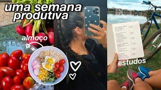 vlog de uma semana! como é minha rotina :)