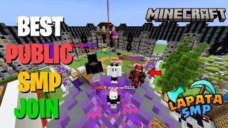  Join Best Lifesteal Public Smp Server For Minecraft  | Java + PE | 24/7 Online | Free To Join 