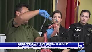 Edinburg CISD police chief reflects on changes made to campus security in the wake of Uvalde shootin