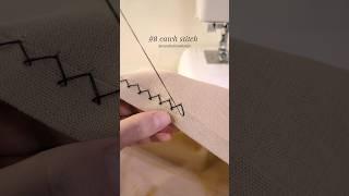 10 stitches you need to know #8 how to sew a catch stitch #sewing #sewingforbeginners #handstitch