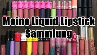 MEINE SCHMINKSAMMLUNG: Liquid Lipsticks  | Desmodea