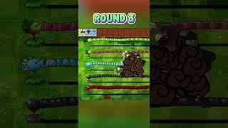All single pea shooter fusion vs 5 gargantuar #shorts #pvz #pvzfusion