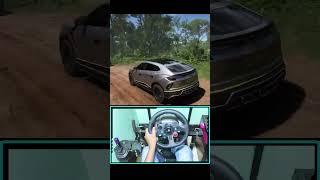 Logitech G29 Steering Wheel   Lamborghini Urus #shorts  #beamngdrive #gamingwheel #automobile