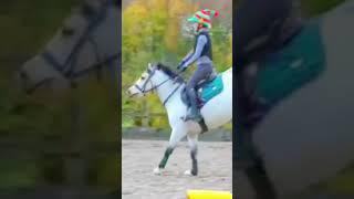 Tried making it look professional but it's bad🫶 #horse #equestrain #edit #harlow