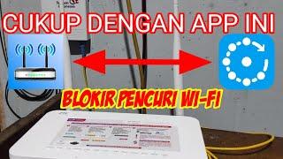 Cara blokir pengguna wifi Indihome lewat hp. #Indihome #telkom #internet #wifi