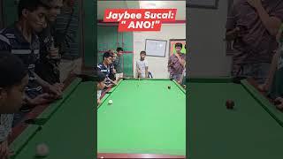 Jaybee Sucal Ano! #viral #kmjsbilliard #efrenbatareyes #billiards #filipinopoolplayer #america #fyp