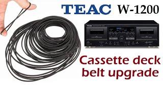 The big difference little cassette deck belts can make